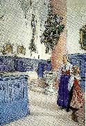 Carl Larsson kristine kyrka Germany oil painting artist